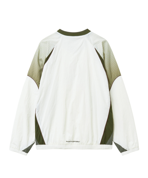 PHYPS MOTORCYCLE(フィップスモーターサイクル)の「Vintage Logo Speed Track nylon Long Sleeve Ivory(Tシャツ/カットソー・レディース・その他・LARGE/X-LARGE/SMALL/MEDIUM)」の2枚目の写真