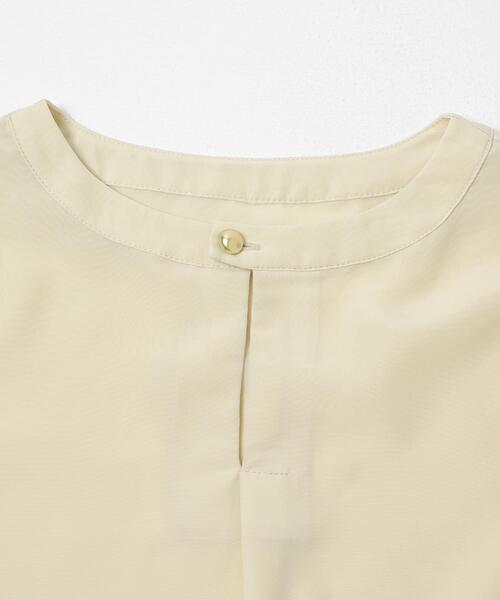 SENSE OF PLACE by URBAN RESEARCH（センスオブプレイスバイアーバンリサーチ）の「『イージーケア』ドットアソートTブラウス（シャツ/ブラウス・レディース・グレー系その他/ホワイト系その他/ベージュ・ONE）」の22枚目の写真