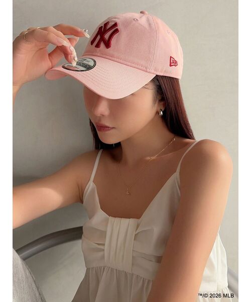 RESEXXY(リゼクシー)の「【MLB × New Era × RESEXXY】 LOGO CAP(キャップ・レディース・ブルー/ネイビー/ピンク・FREE)」の8枚目の写真