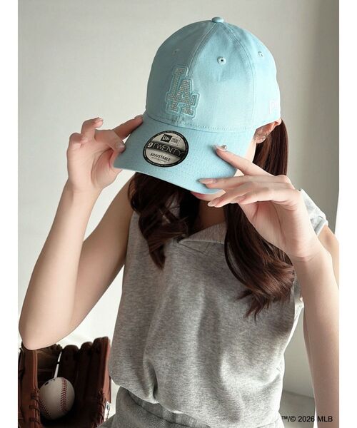 RESEXXY(リゼクシー)の「【MLB × New Era × RESEXXY】 LOGO CAP(キャップ・レディース・ブルー/ネイビー/ピンク・FREE)」の11枚目の写真