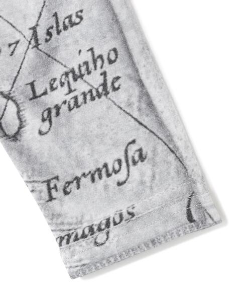 WHITELAND(ホワイトランド)の「WHITELAND/ホワイトランド/TRANSCRIPTION L/S TEE(Tシャツ/カットソー・メンズ・グレー・F)」の5枚目の写真