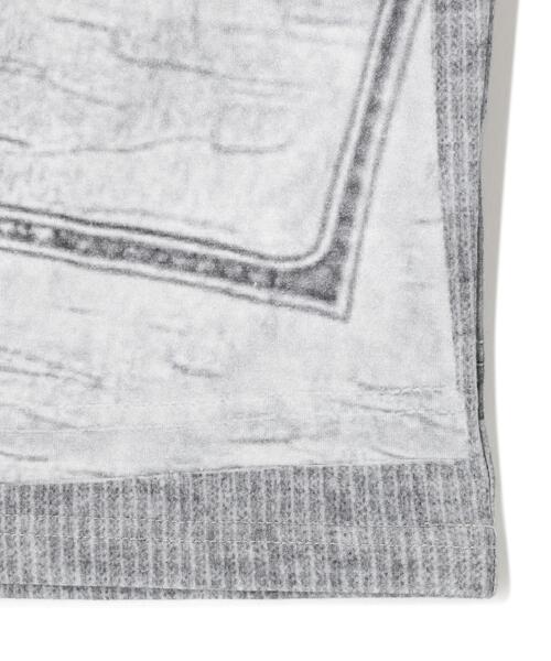 WHITELAND(ホワイトランド)の「WHITELAND/ホワイトランド/TRANSCRIPTION L/S TEE(Tシャツ/カットソー・メンズ・グレー・F)」の6枚目の写真