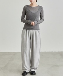 Soft Wide Banding Pants / ソフトワイドバンディングパンツ
