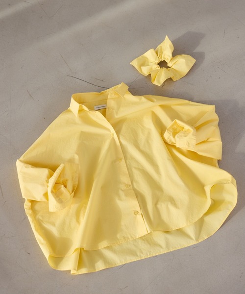 BARNYARDSTORM（バンヤードストーム）の「BARNYARDSTORM / タイプライターシュシュ（シュシュ・レディース・ブラウン/ブルー系その他/イエロー/ブラック/ライトブルー・FREE）」の17枚目の写真