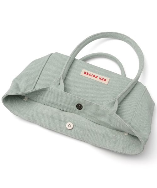 DER KOFFER（デルコッファー）の「SHOPPER BOAT VINTAGE [GREEN]（ショルダーバッグ・レディース・その他・FREE）」の4枚目の写真