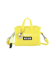 MSGM（エムエスジーエム）の「【MSGM×LeSportsac】Micro Weekender Neon Yellow（ショルダーバッグ）」