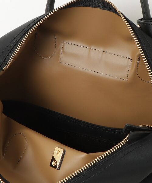 VIOLAd'ORO（ヴィオラドーロ）の「VIOLAd’ORO (ヴィオラドーロ) ターンロック付き/2WAY/ナイロンバックパック/BIANCA /V-2264（バックパック/リュック・レディース・ネイビー/ブラック・F）」の5枚目の写真