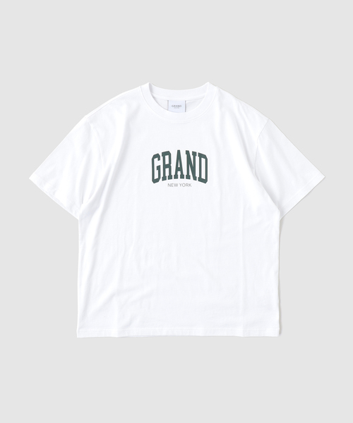 WISM(ウィズム)の「GRAND COLLECTION / グランド コレクション NEW YORK TEE(Tシャツ/カットソー・メンズ・ホワイト/ライトブルー・MEDIUM/LARGE)」の2枚目の写真