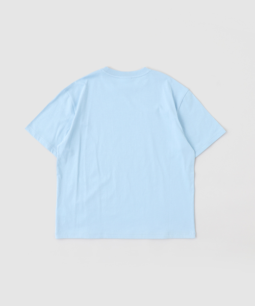 WISM(ウィズム)の「GRAND COLLECTION / グランド コレクション NEW YORK TEE(Tシャツ/カットソー・メンズ・ホワイト/ライトブルー・MEDIUM/LARGE)」の3枚目の写真