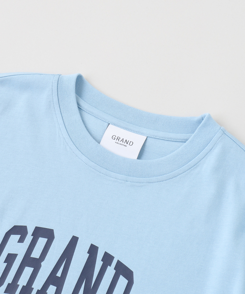 WISM(ウィズム)の「GRAND COLLECTION / グランド コレクション NEW YORK TEE(Tシャツ/カットソー・メンズ・ホワイト/ライトブルー・MEDIUM/LARGE)」の4枚目の写真