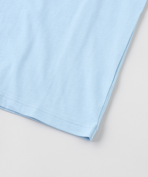 WISM(ウィズム)の「GRAND COLLECTION / グランド コレクション NEW YORK TEE(Tシャツ/カットソー・メンズ・ホワイト/ライトブルー・MEDIUM/LARGE)」の6枚目の写真