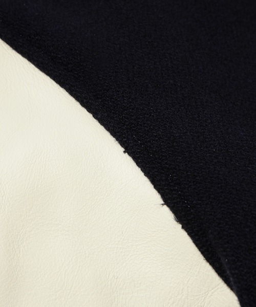 OUAT(オーユーエーティー)の「WOOL VARSITY JACKET(その他アウター・メンズ・ネイビー・1/2)」の11枚目の写真