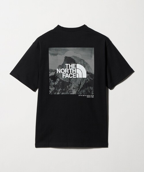 THE NORTH FACE(ザノースフェイス)の「<THE NORTH FACE>ハーフドーム デジタル スクエア Tシャツ(Tシャツ/カットソー・メンズ・ホワイト/ブラック・XL/M/L)」の4枚目の写真