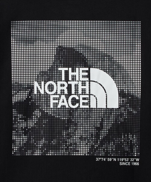 THE NORTH FACE(ザノースフェイス)の「<THE NORTH FACE>ハーフドーム デジタル スクエア Tシャツ(Tシャツ/カットソー・メンズ・ホワイト/ブラック・XL/M/L)」の8枚目の写真