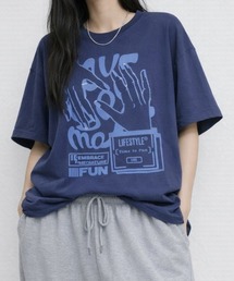 pyornim（ピョルニム）の「【26年春夏新作】【綿100%】アートグラフィック半袖 BIG Tシャツ　ユニセックス　オーバーサイズ（Tシャツ/カットソー）」