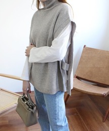 MODE ROBE（モードローブ）の「ニットベスト（ベスト）」