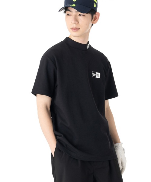 NEW ERA(ニューエラ)の「ニューエラゴルフ モックネック半袖Tシャツ ボックスロゴ ONSPOTZ別注(ポロシャツ・メンズ・グレー/ブラック/ホワイト・L/S/M/XXL/XL)」の22枚目の写真