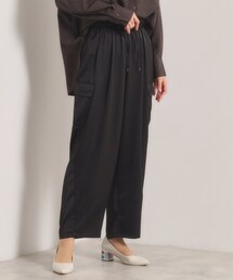 ITS'DEMO | 【手洗い可】サテンカーゴパンツ(その他パンツ)