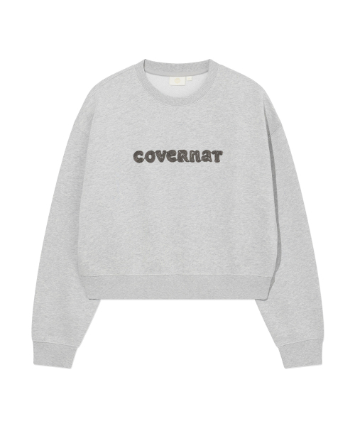 COVERNAT WOMAN(カバーナットウーマン)の「ウィメンズロープクーパー ロゴ スウェット メランジェグレー(スウェット・レディース・その他・WS/LARGE/WM)」の2枚目の写真