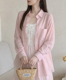 スプリングシアーシャツ