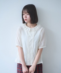 △60sフレンチリネン boy shirt（シャツ/ブラウス）｜bulle de savon