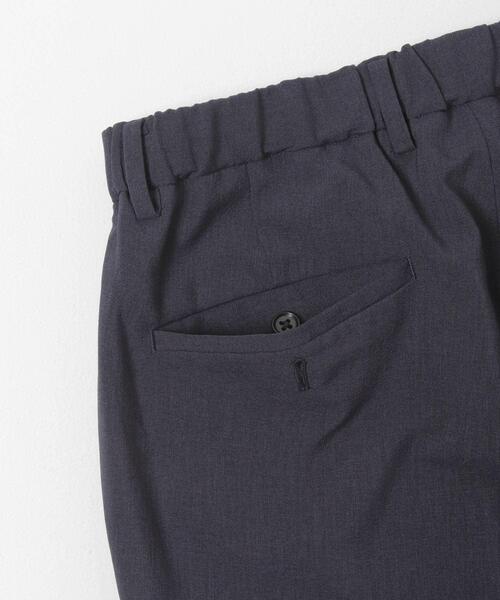 URBAN RESEARCH DOORS（アーバンリサーチドアーズ）の「LIFE STYLE TAILOR　リネンライクコンフォータブルパンツ（スーツパンツ・メンズ・グレー/ブラウン系その他/ブルー系その他・SMALL/X-LARGE/LARGE/MEDIUM）」の4枚目の写真