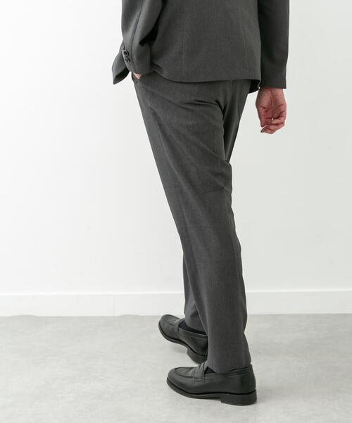 URBAN RESEARCH DOORS（アーバンリサーチドアーズ）の「LIFE STYLE TAILOR　リネンライクコンフォータブルパンツ（スーツパンツ・メンズ・グレー/ブラウン系その他/ブルー系その他・SMALL/X-LARGE/LARGE/MEDIUM）」の10枚目の写真