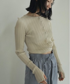 Cachecoeur Knit Cardigan anuke アヌーク　グレー 105990088_159_d_240.jpg