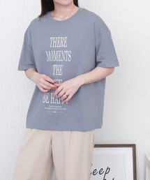 【接触冷感】USAコットンBIGロゴプリントTシャツ
