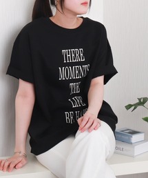 【接触冷感】USAコットンBIGロゴプリントTシャツ