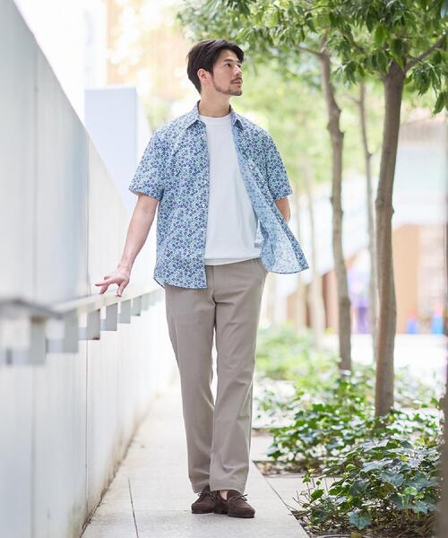 TAKEO KIKUCHI(タケオキクチ)の「リップル小花シャツ(シャツ/ブラウス・メンズ・ネイビー系7/ブルー系その他2/ワイン系1・02/04/03)」の10枚目の写真