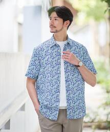TAKEO KIKUCHI | リップル小花シャツ(シャツ/ブラウス)