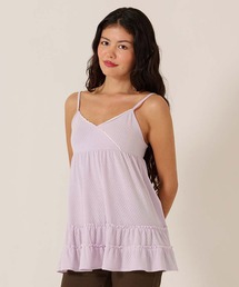 TINA：JOJUN（ティーナジョジュン）の「アイレット ヘムフリル カット チュニック TINA：JOJUN（チュニック）」