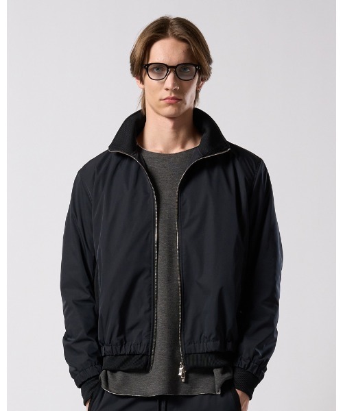 wjk(ダヴルジェイケイ)の「puckering track jacket(ブルゾン・メンズ・ライトグレー/ブラック/ブラック系その他・SMALL/MEDIUM/LARGE/X-LARGE)」の15枚目の写真
