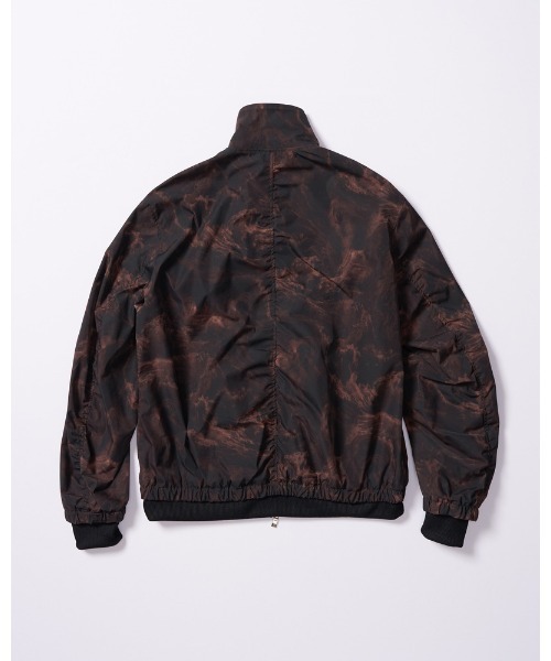 wjk(ダヴルジェイケイ)の「puckering track jacket(ブルゾン・メンズ・ライトグレー/ブラック/ブラック系その他・SMALL/MEDIUM/LARGE/X-LARGE)」の5枚目の写真