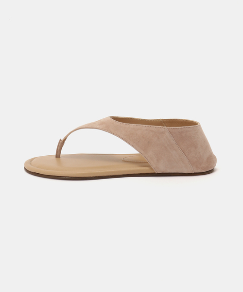 AP STUDIO(エーピーストゥディオ)の「【GIA BORGHINI/ジア ボルギーニ】suede thong sandals(サンダル・レディース・ベージュ・37/36/35/38)」の5枚目の写真