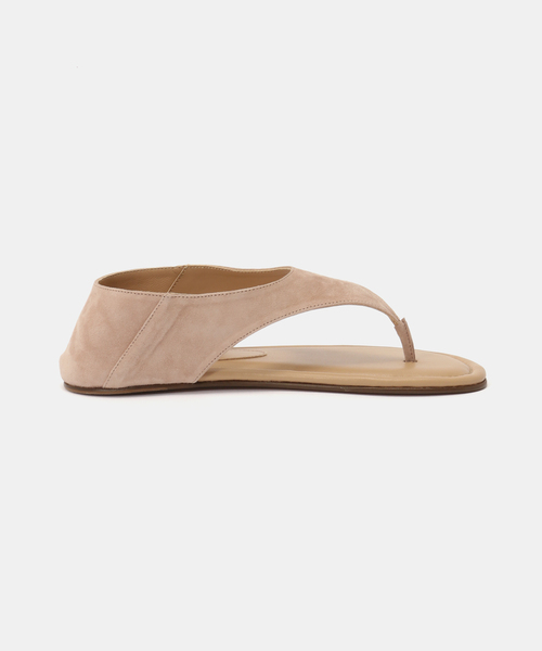 AP STUDIO(エーピーストゥディオ)の「【GIA BORGHINI/ジア ボルギーニ】suede thong sandals(サンダル・レディース・ベージュ・37/36/35/38)」の7枚目の写真