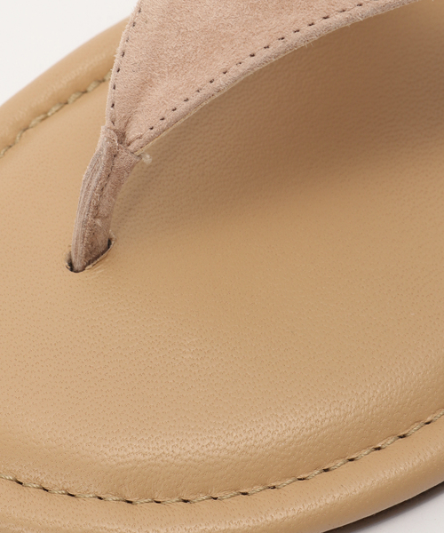 AP STUDIO(エーピーストゥディオ)の「【GIA BORGHINI/ジア ボルギーニ】suede thong sandals(サンダル・レディース・ベージュ・37/36/35/38)」の11枚目の写真
