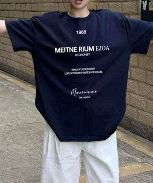 SallyLunn(サリーラン)の「【大人カジュアル】プリントロゴTシャツ(Tシャツ/カットソー・レディース・ホワイト/ブラック/グレー・MEDIUM/LARGE)」の7枚目の写真