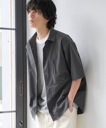 coen（コーエン）の「【ストレッチ、吸水速乾性、通気性、防シワ、UVカット】ストレッチテック メッシュシャツ ショートスリーブ（シャツ/ブラウス）」