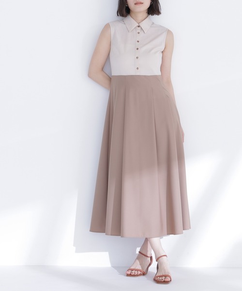 Anko ⭐︎新品未使用⭐︎ポロカラードッキングワンピース ポロカラー