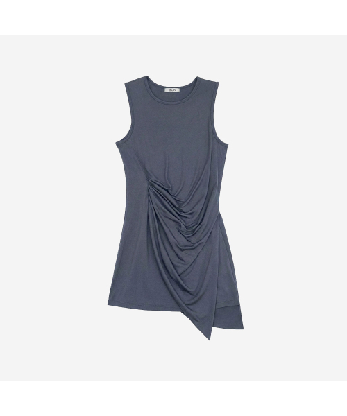 BLR(ビーエルアール)の「Soft Draping Sleeveless Grey(Tシャツ/カットソー・レディース・その他・SMALL/MEDIUM)」の1枚目の写真