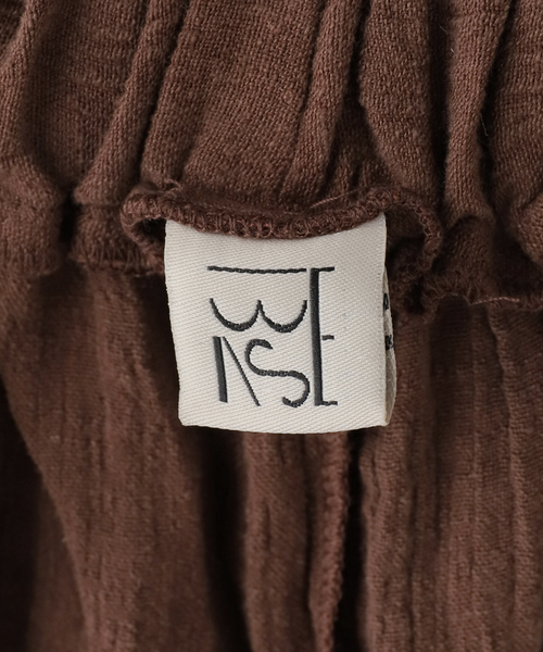 FRAMeWORK(フレームワーク)の「BASERANGE/ベースレンジ FOLIO PANTS(スラックス・レディース・ブラウン・FREE)」の3枚目の写真