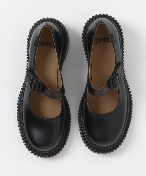 THE GOODLAND MARKET(ザグッドランドマーケット)の「CAMPER PIX LONDON(パンプス・レディース・ホワイト/ブラック・37/38/36)」の6枚目の写真
