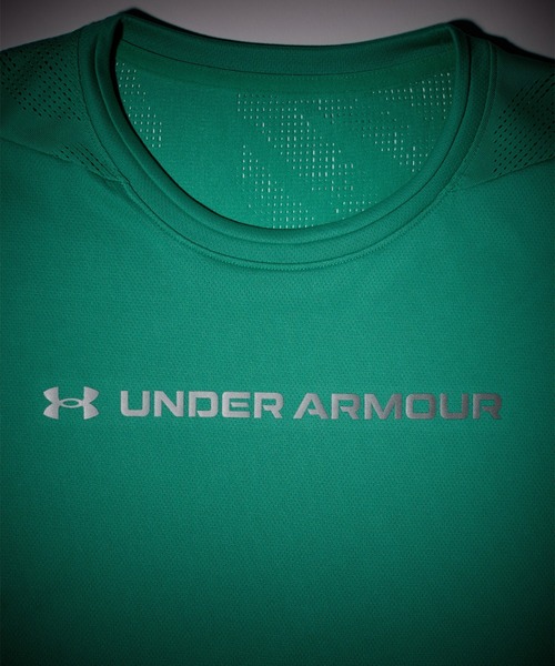 UNDER ARMOUR(アンダーアーマー)の「アンダーアーマー UAクール プロ ショートスリーブ Tシャツ(Tシャツ/カットソー・メンズ・ホワイト/エメラルド/ブラック・L/LL/3L/S/M)」の5枚目の写真