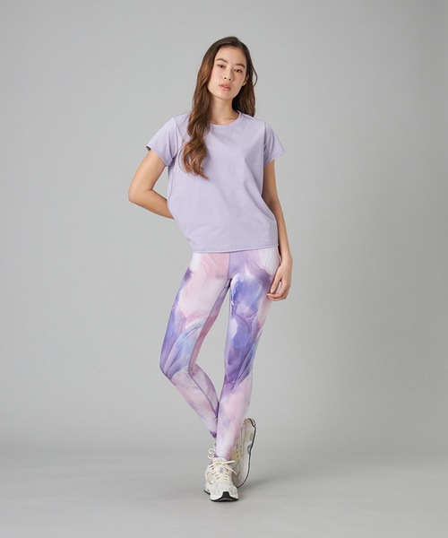 Chacott(チャコット)の「EasyCare+Tシャツ(Tシャツ/カットソー・レディース・ブラック/ライラック/ホワイト/ピンク・M)」の6枚目の写真