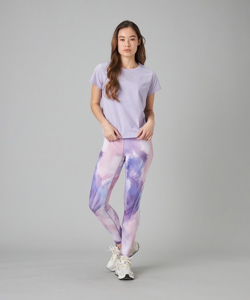 Chacott(チャコット)の「EasyCare+Tシャツ(Tシャツ/カットソー・レディース・ブラック/ライラック/ホワイト/ピンク・M)」の7枚目の写真