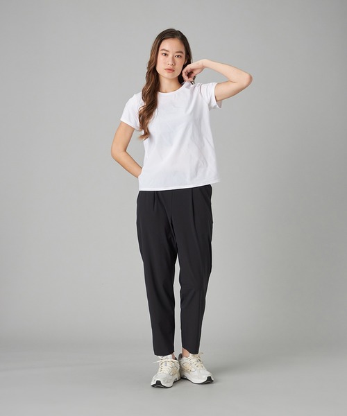Chacott(チャコット)の「EasyCare+Tシャツ(Tシャツ/カットソー・レディース・ブラック/ライラック/ホワイト/ピンク・M)」の15枚目の写真