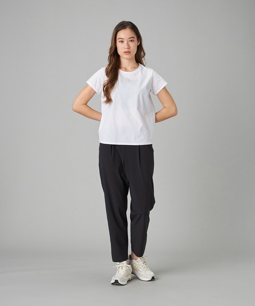 Chacott(チャコット)の「EasyCare+Tシャツ(Tシャツ/カットソー・レディース・ブラック/ライラック/ホワイト/ピンク・M)」の16枚目の写真