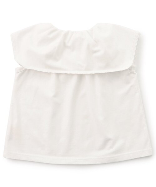Boribon(ボリボン)の「ビッグカラーTシャツ(Tシャツ/カットソー・キッズ・オレンジ/ブルー/オフホワイト・80/90/100/110/120)」の19枚目の写真